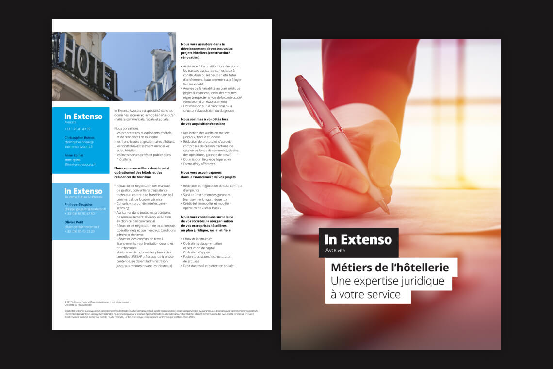 Design fiche commerciale